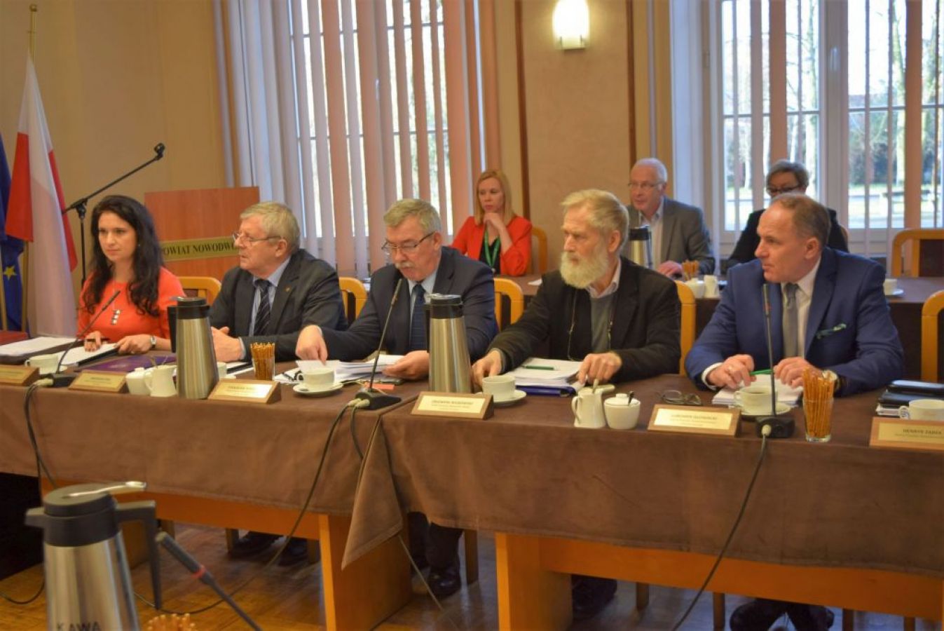 sesja rady powiatu nowodworskiego