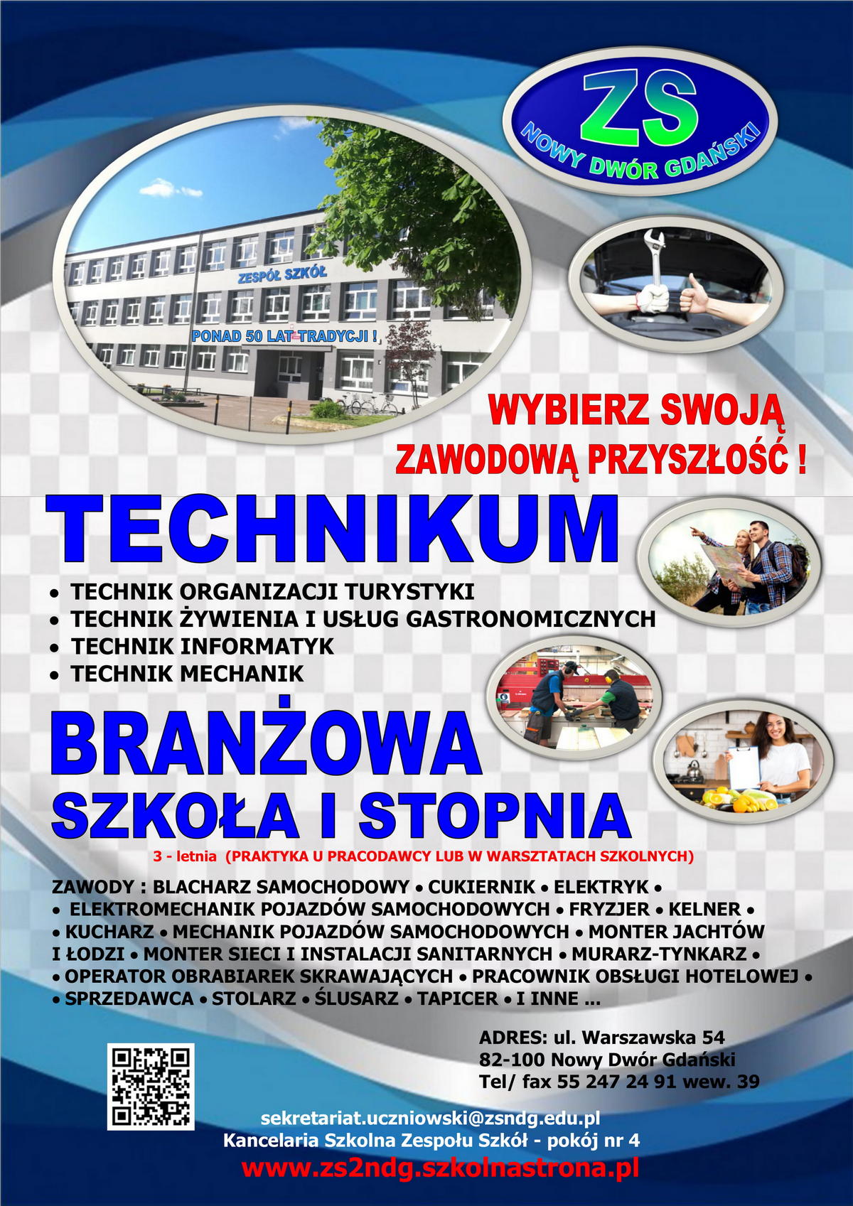 Zespół Szkół w NDG - PLAKAT