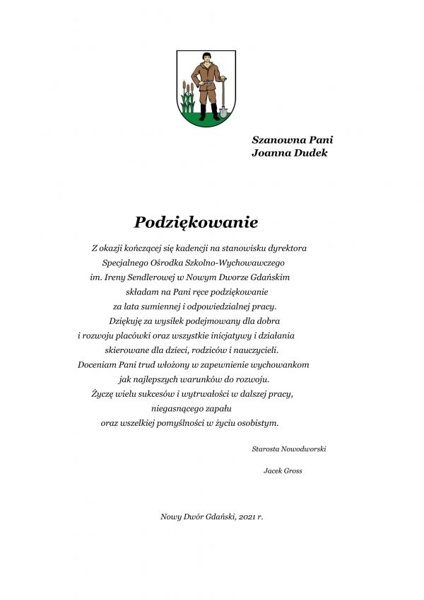 podziękowanie Dudek-1