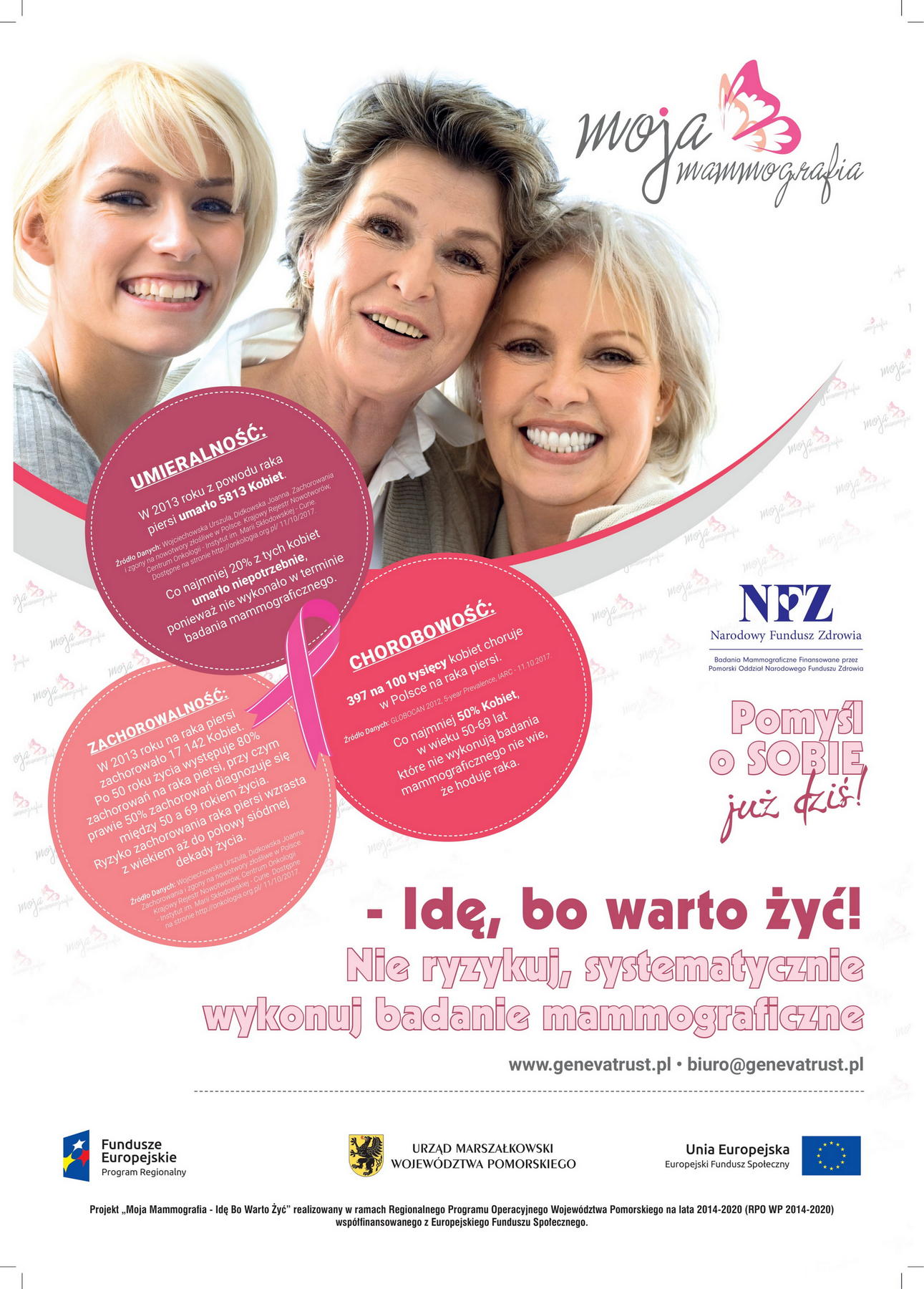 mammografia plakat