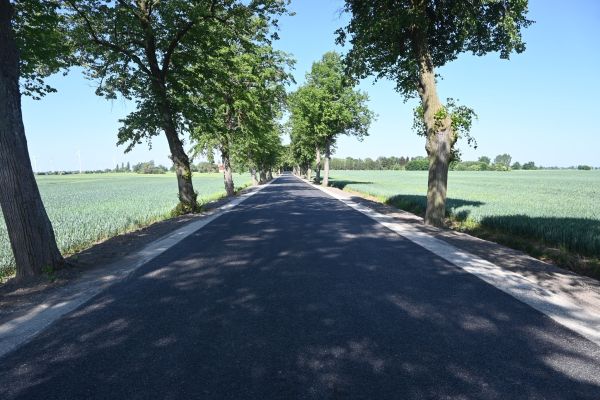 Przebudowa drogi Tuja - odbiór inwestycji 4