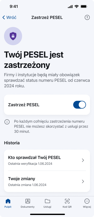 Ekran zastrzeżony