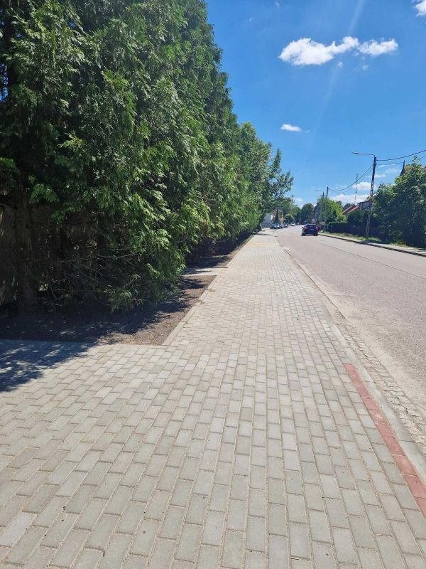 Odbiór chodnika Ostaszewo 3