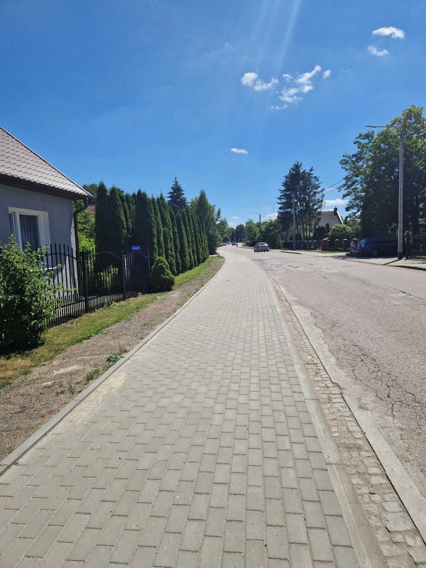 Odbiór chodnika Ostaszewo 4