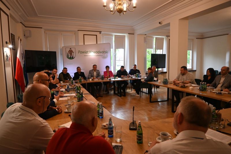 POSIEDZENIE ZESPOŁU ZARZĄDZANIA KRYZYSOWEGO