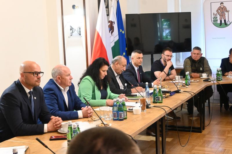 POSIEDZENIE ZESPOŁU ZARZĄDZANIA KRYZYSOWEGO