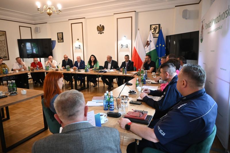 POSIEDZENIE ZESPOŁU ZARZĄDZANIA KRYZYSOWEGO