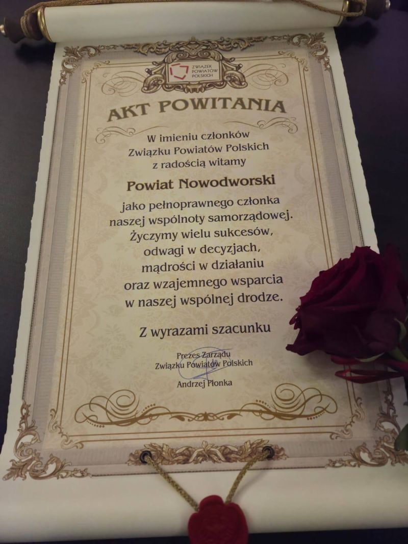ZGROMADZENIE OGÓLNE ZWIĄZKU POWIATÓW POLSKICH 11