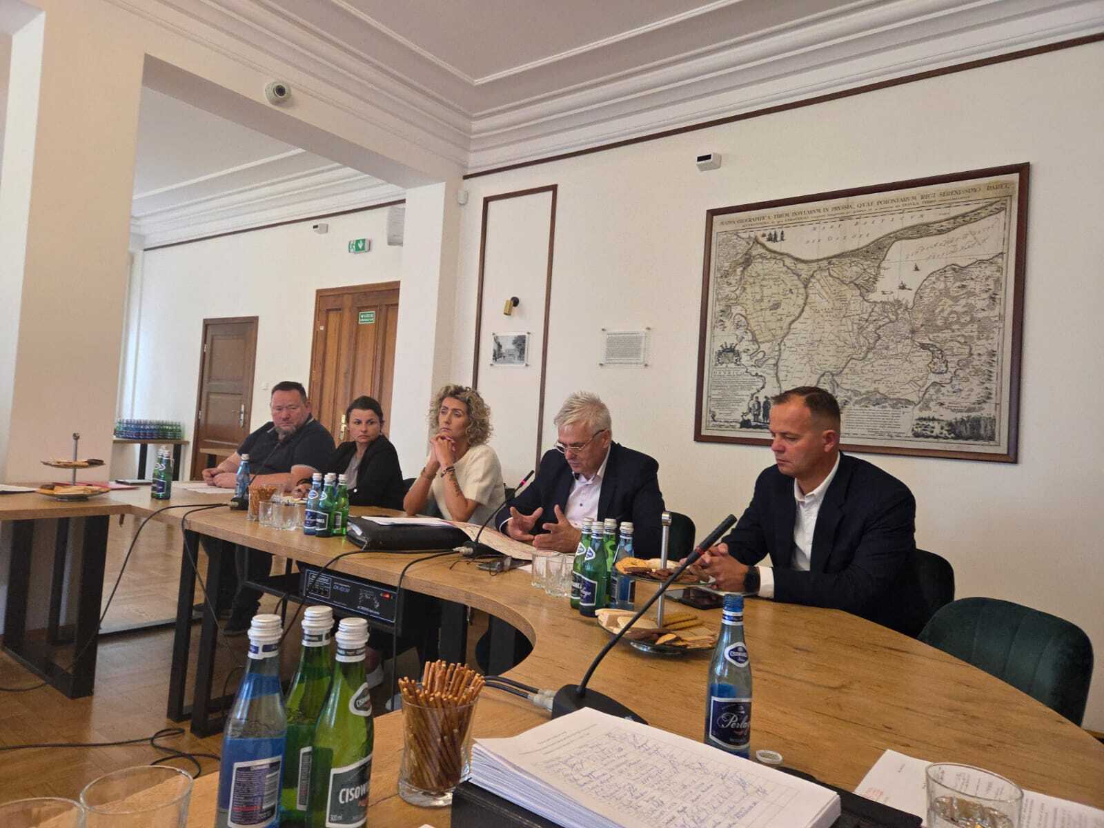Posiedzenie Powiatowego Zespołu Zarządzania Kryzysowego