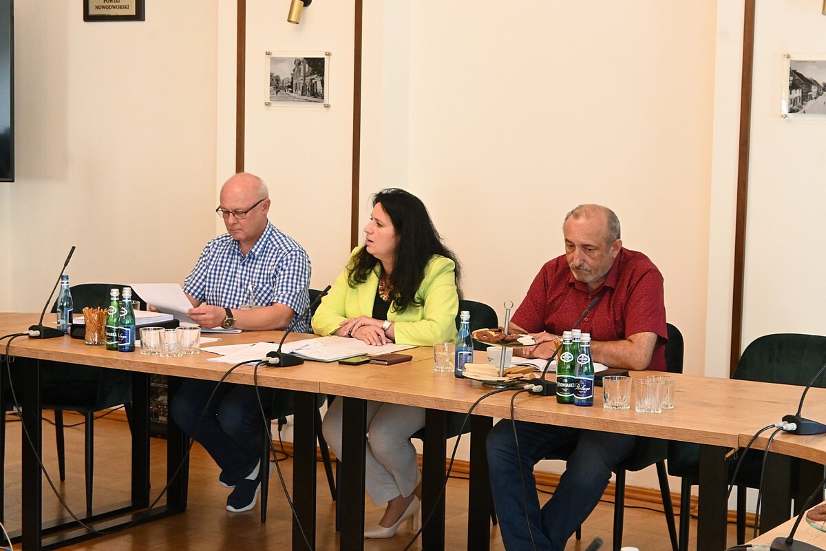 Posiedzenie Powiatowego Zespołu Zarządzania Kryzysowego