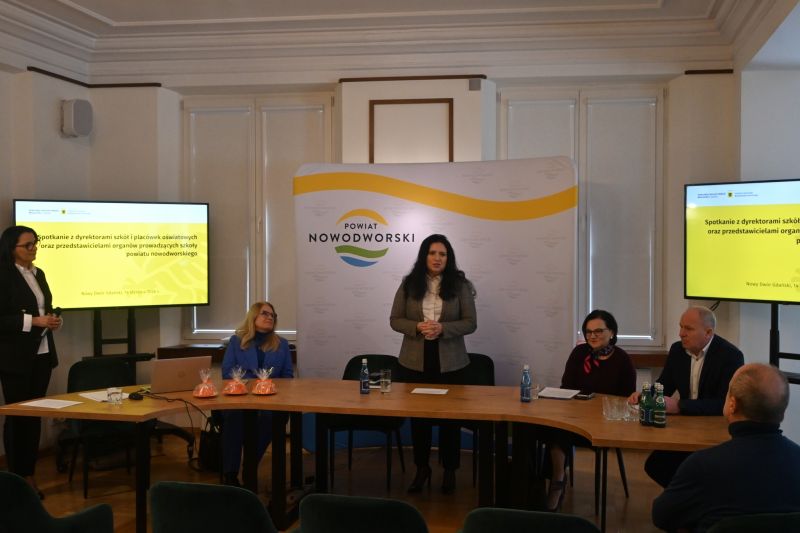 Spotkanie dyrektorów placówek oświatowych 7