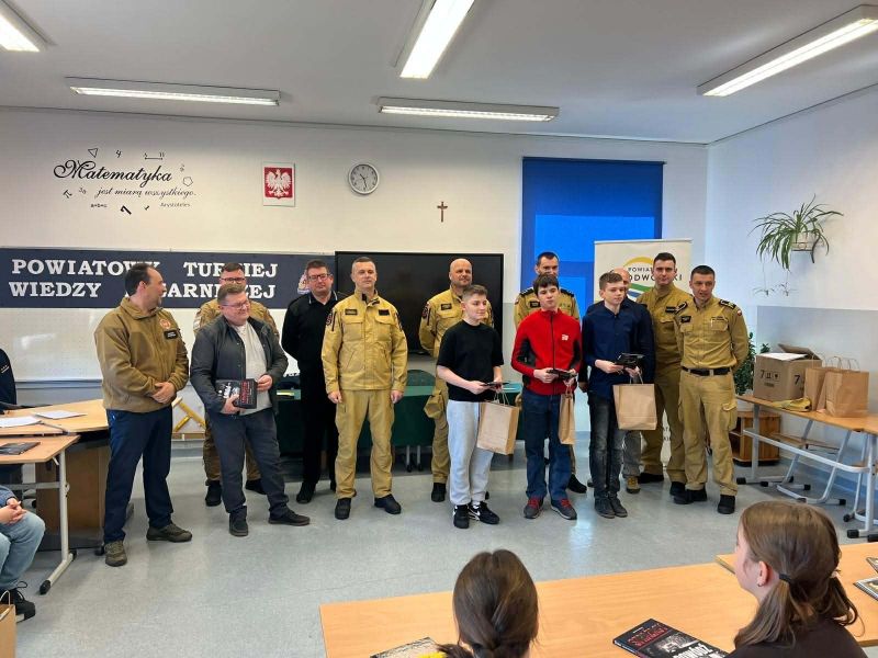 TURNIEJ WIEDZY POŻARNICZEJ 1