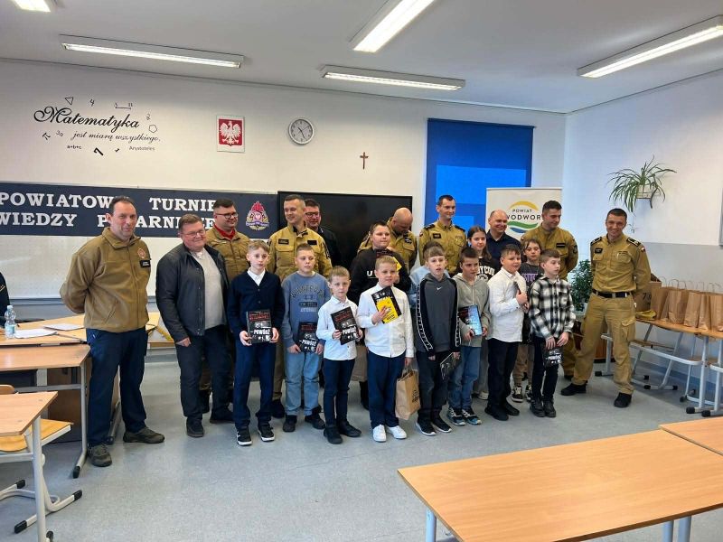 TURNIEJ WIEDZY POŻARNICZEJ 5