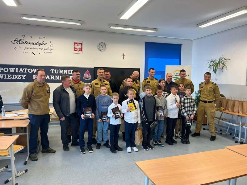 TURNIEJ WIEDZY POŻARNICZEJ 6