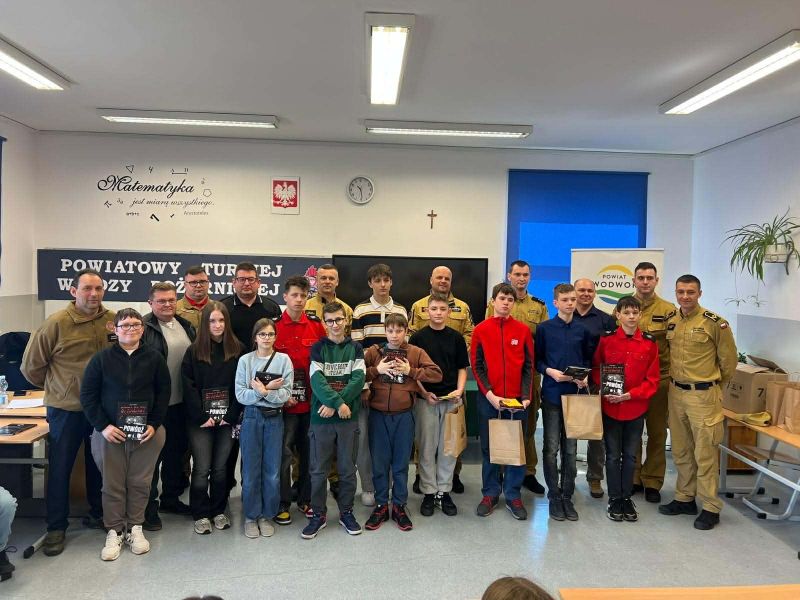 TURNIEJ WIEDZY POŻARNICZEJ 10