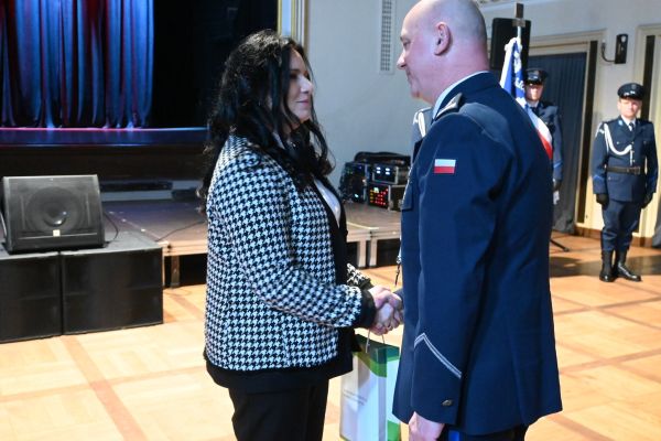 uroczyste mianowanie komendanta policji