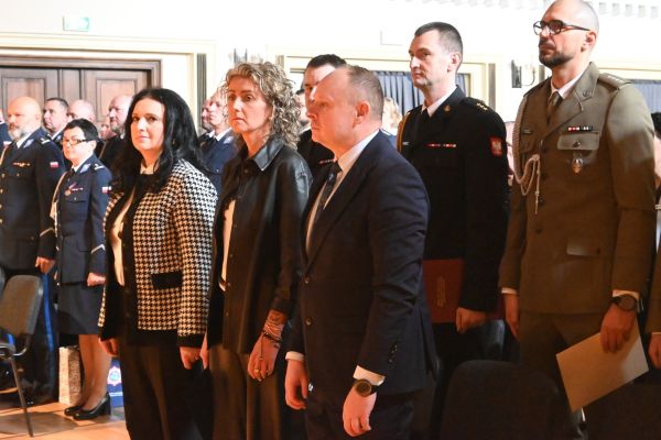 uroczyste mianowanie komendanta policji