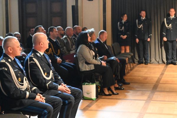 uroczyste mianowanie komendanta policji