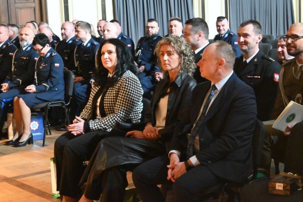 uroczyste mianowanie komendanta policji