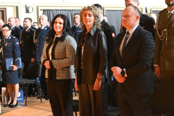 uroczyste mianowanie komendanta policji