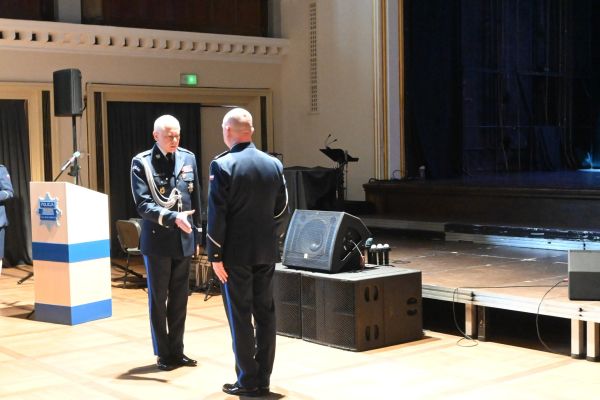 uroczyste mianowanie komendanta policji