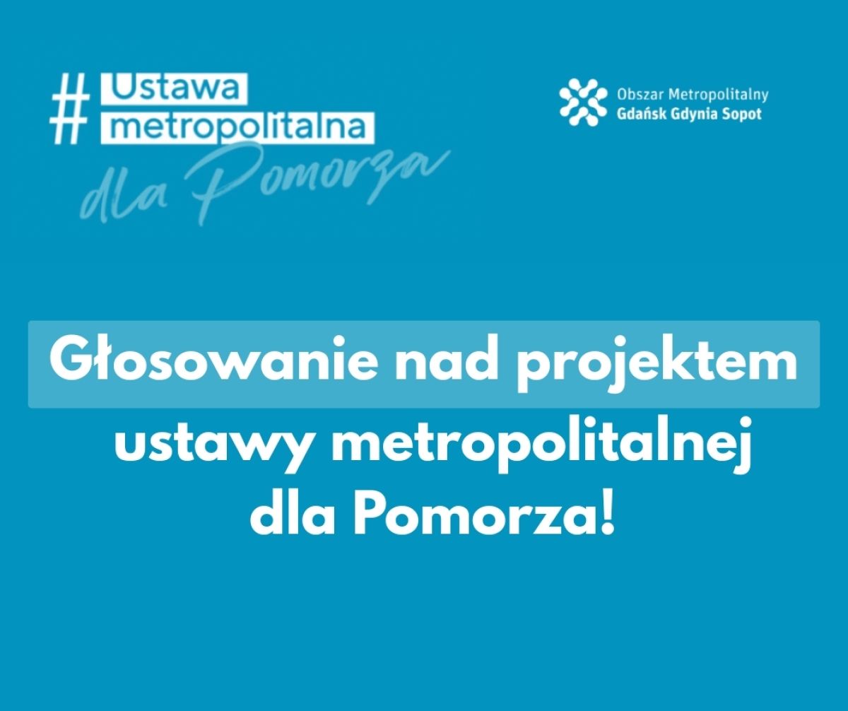 głosowanie nad ustawą metropolitalną 1