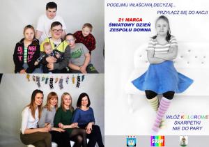 "ŚWIATOWY DZIEŃ ZESPOŁU DOWNA” Wydarzenia w Nowym Dworze Gdańskim.