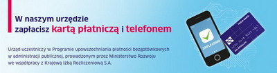 MOŻNA PŁACIĆ KARTĄ I TELEFONEM