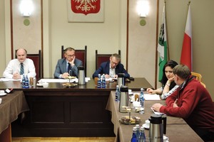 SPOTKANIE STAROSTY NOWODWORSKIEGO Z WŁADZAMI GMIN Z TERENU POWIATU