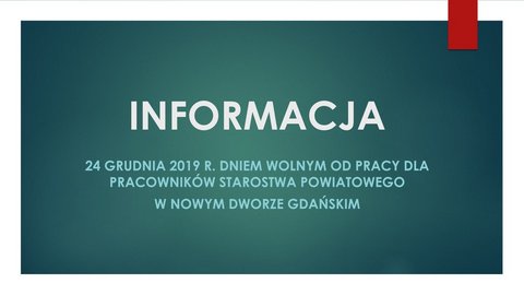 INFORMACJA