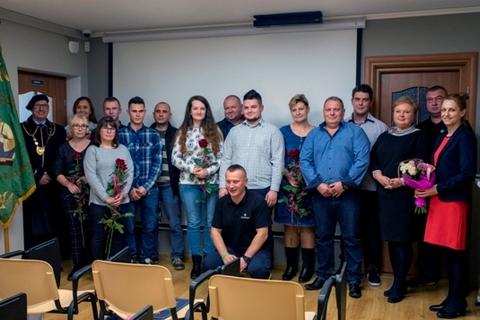 UROCZYSTOŚĆ WRĘCZENIA ŚWIADECTW CZELADNICZYCH W FIRMIE „STOLMACH”