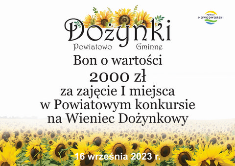 KONKURS NA WIENIEC DOŻYNKOWY