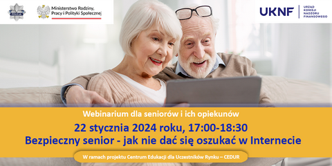 WEBINARIUM DLA SENIORÓW