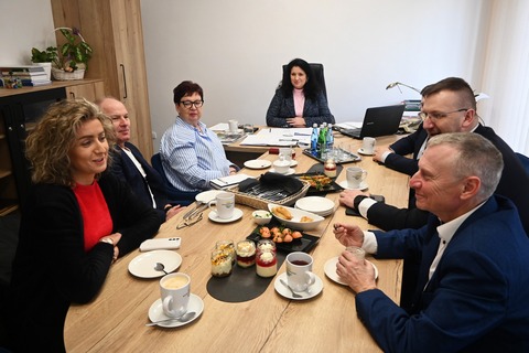 SPOTKANIE Z WŁODARZAMI POWIATU