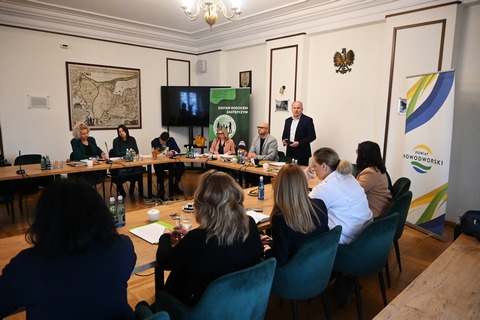 SPOTKANIE DOTYCZĄCE SYSTEMU PIECZY ZASTĘPCZEJ W POWIECIE NOWODWORSKIM