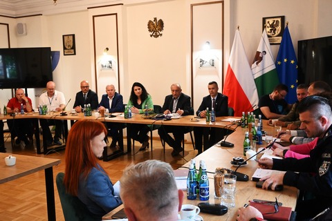 POSIEDZENIE ZESPOŁU ZARZĄDZANIA KRYZYSOWEGO