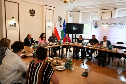 SPOTKANIE WŁODARZY POWIATU
