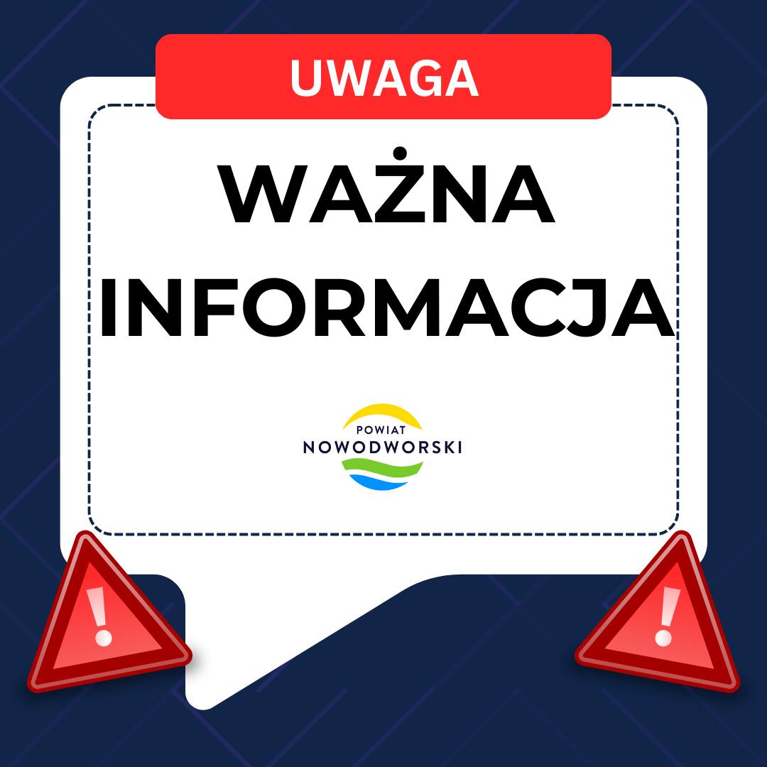 OSTRZEŻENIE HYDROLOGICZNE