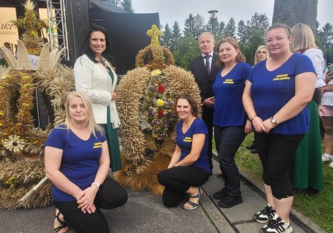 FOTORELACJA Z DOŻYNEK GMINNO-POWIATOWYCH W OSTASZEWIE 2025