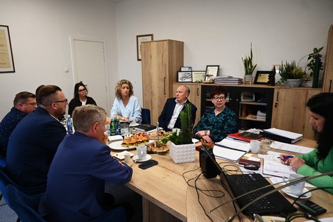 SPOTKANIE Z WŁODARZAMI POWIATU