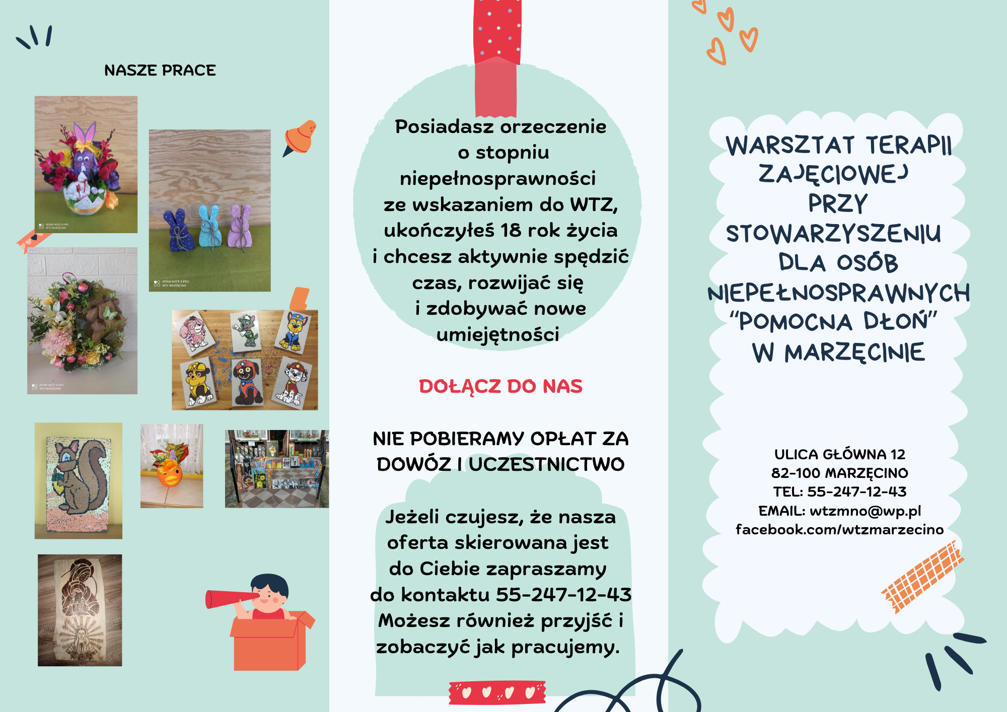 REKRUTACJA UCZESTNIKÓW WTZ