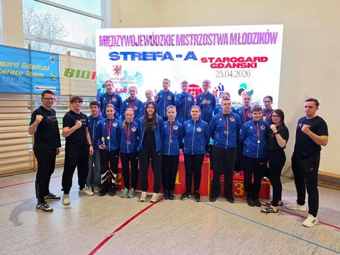 MIEDZYWOJEWODZKIE MISTRZOSTWA MŁODZIKÓW W KARATE STREFY A W KARATE