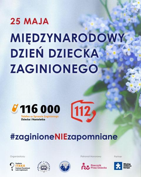 DZIEŃ DZIECKA ZAGINIONEGO