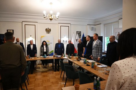 POSIEDZENIE POWIATOWEGO ZESPOŁU ZARZĄDZANIA KRYZYSOWEGO